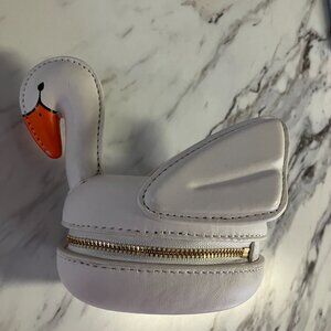 Kate Spade 3D Swan Pool Float Coin Purse